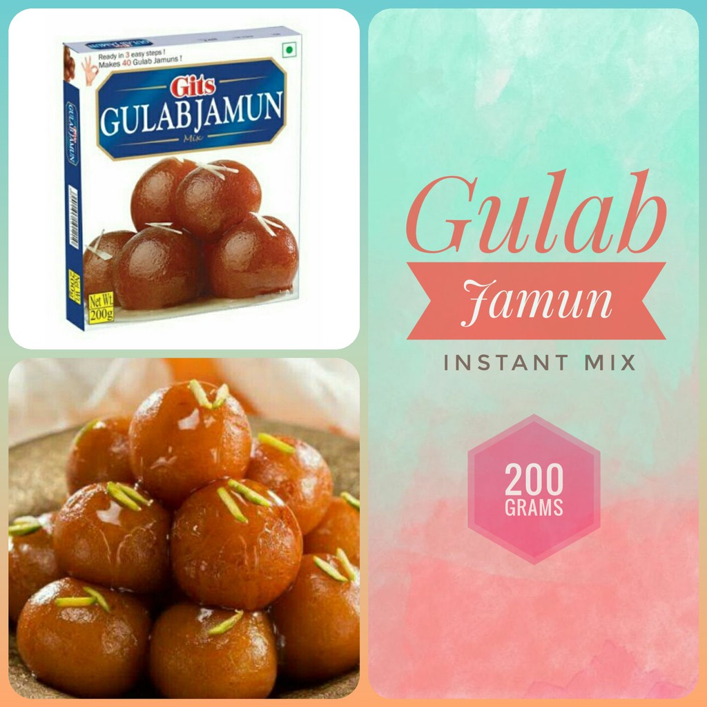 Gits Instant Gulab Jamun Mix 200 grams Shopee Philippines