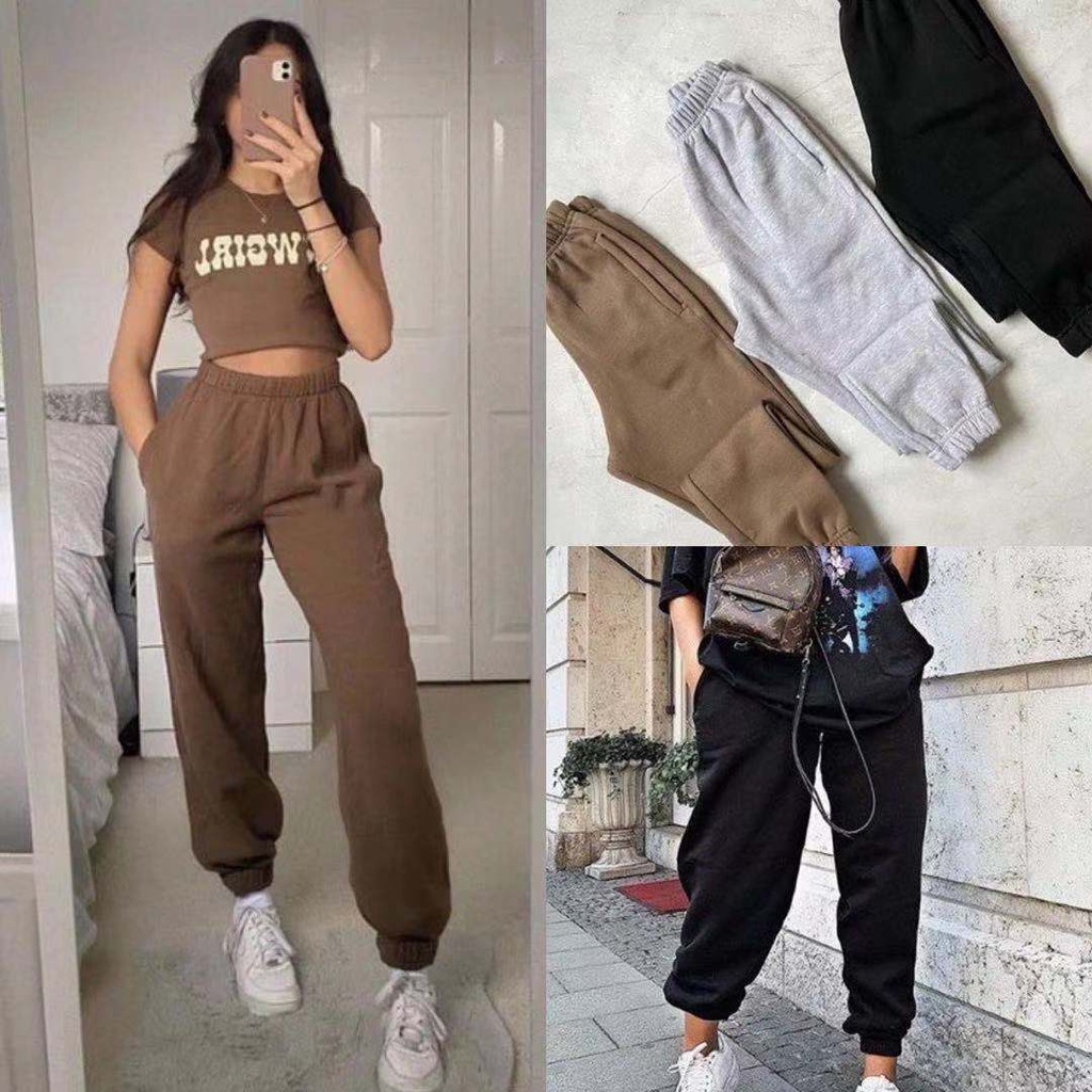 Jogger pants cheap outfit for women