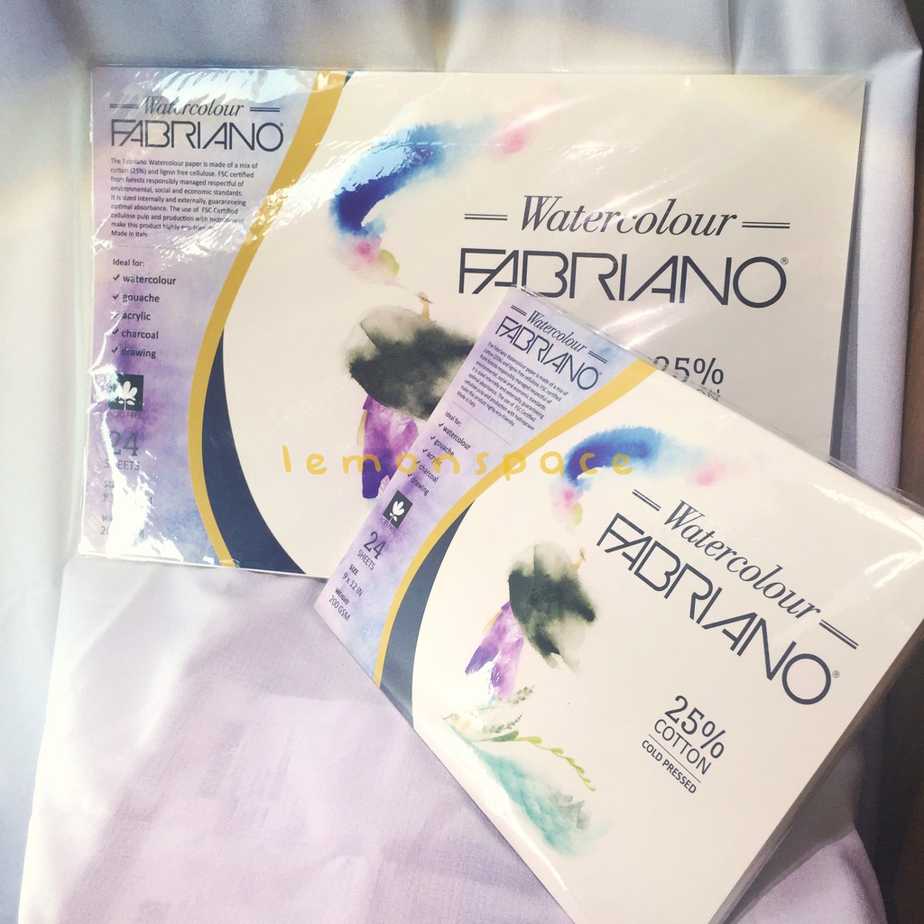 Fabriano Watercolor Pad 24 Sheets, Best Price Online