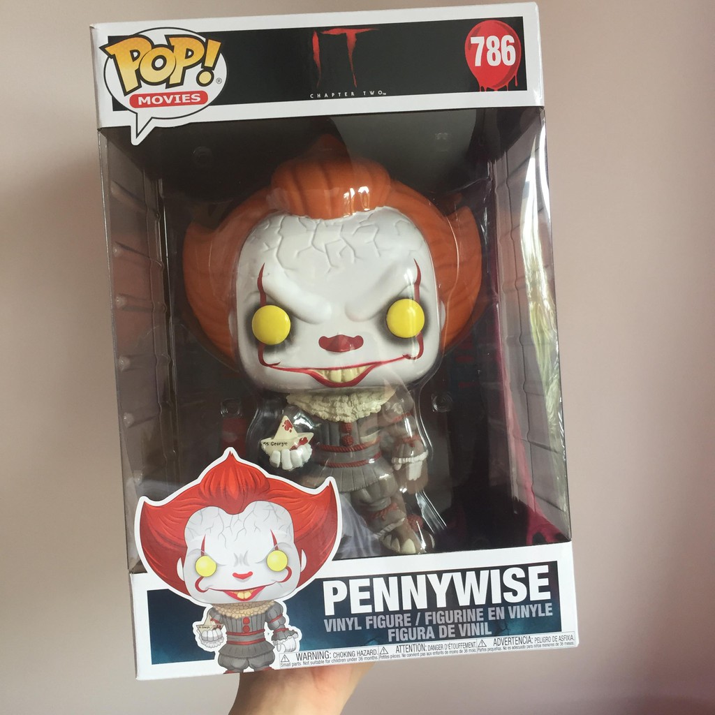 10 inch deals pennywise funko pop