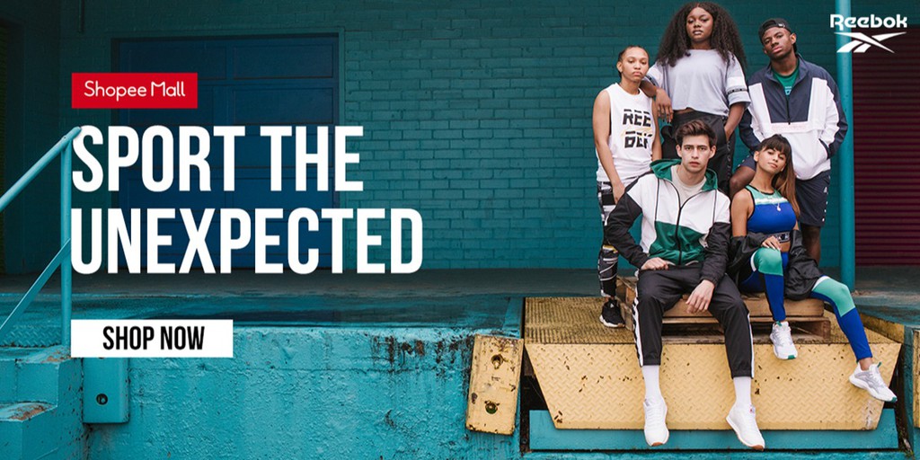 Sport the unexpected on sale reebok