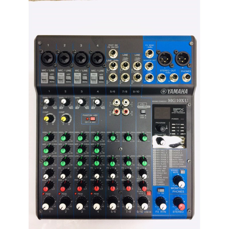 Yamaha MG10XU 10-Input Stereo Mixer Credible Sounds