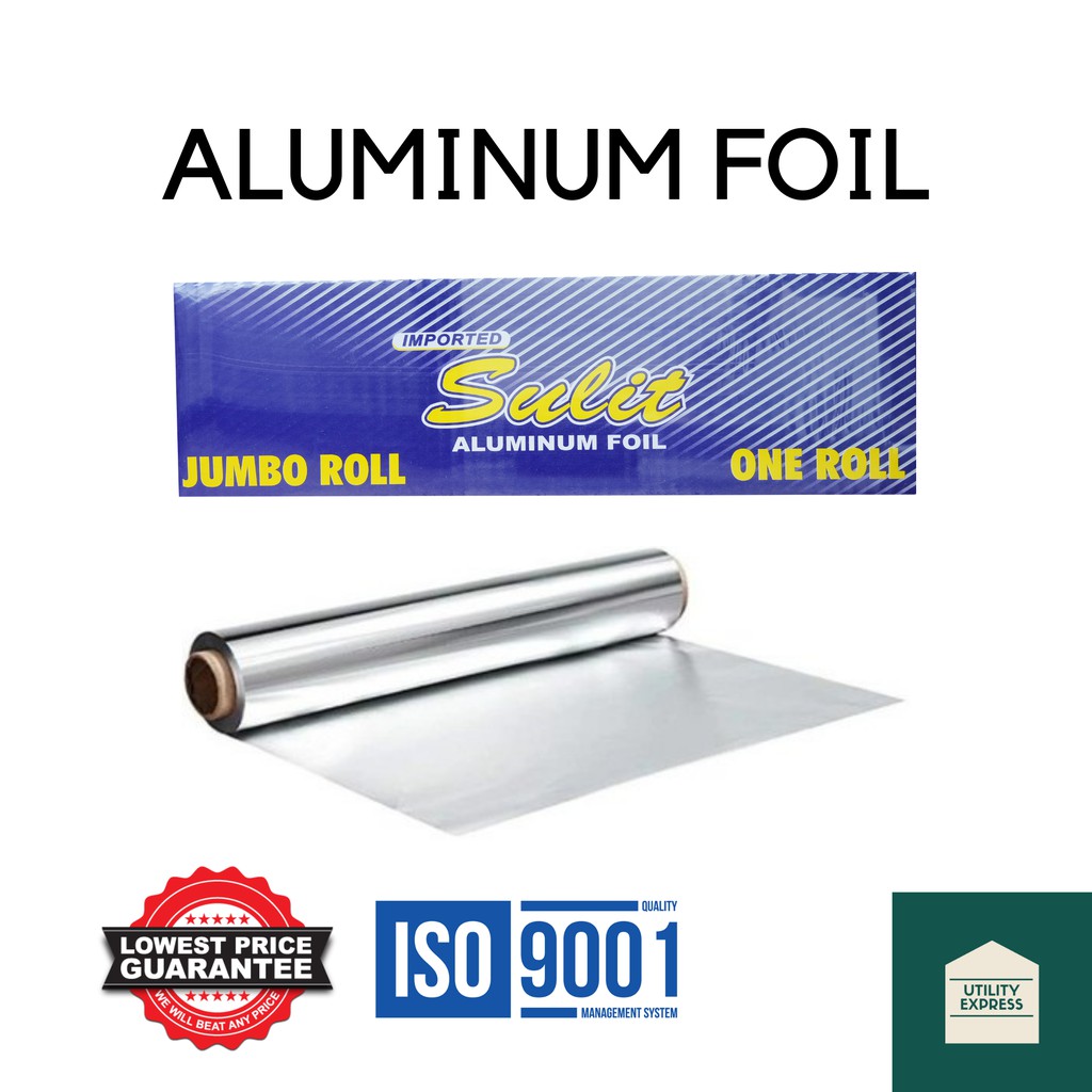 Aluminum Foil Roll 300mm width (25 SQ) Ft Heavy Duty Aluminum Foil Wrap Commercial  Foil Wrap for Food Service Industry - AliExpress