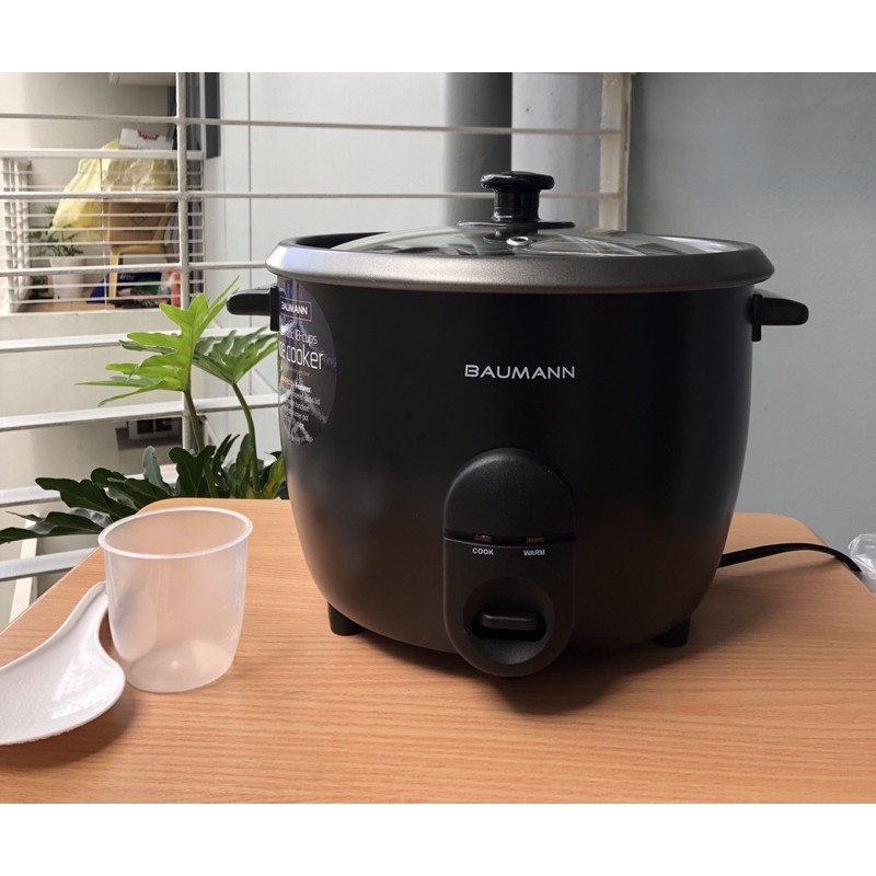 Automatic Rice Cooker 1.8L Baumann Black Shopee Philippines