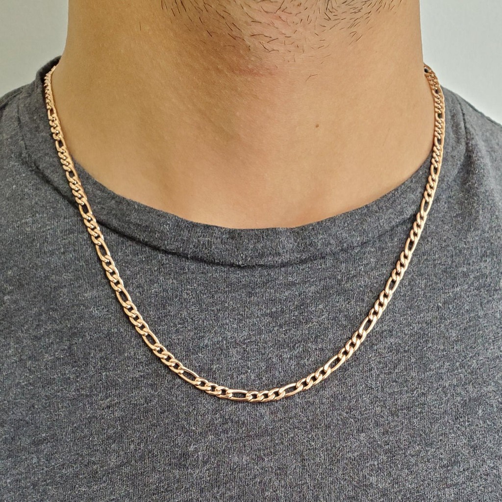 Snake Chain, 18k Saudi gold necklace, Necklace For Men, Gold Plated Necklace,  24 Inches