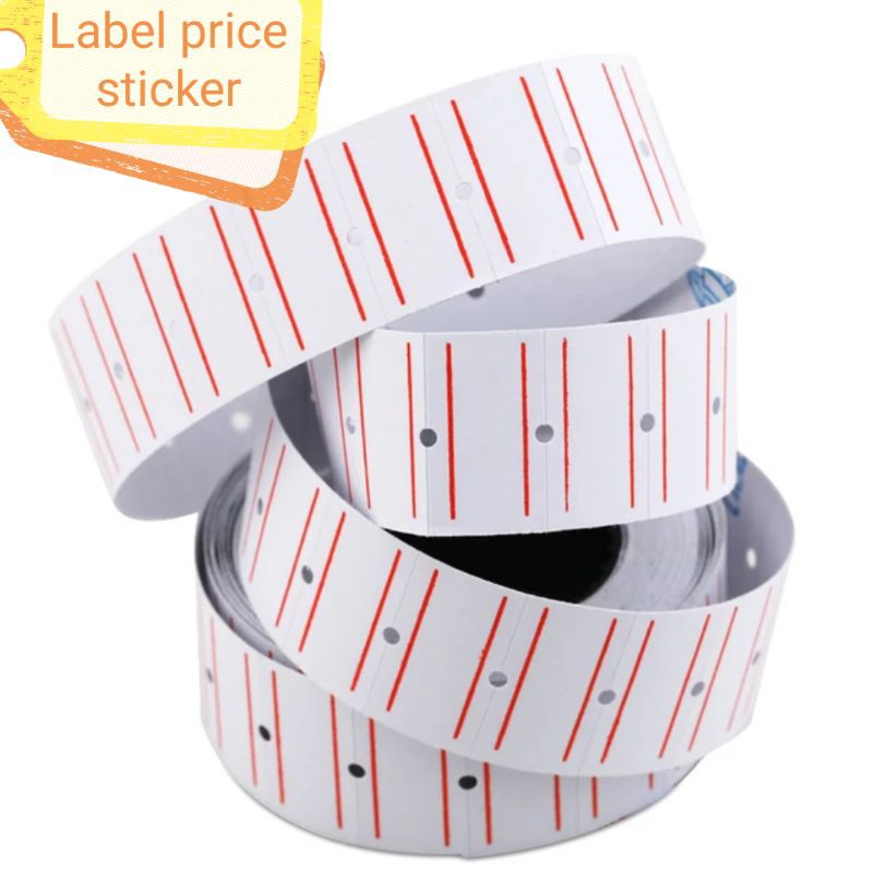 500pcs Tag Price Labeller sticker Refill For Pricing sticker for