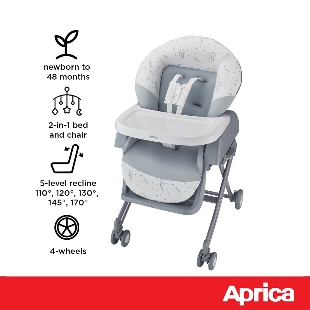 Aprica high chair online rocker