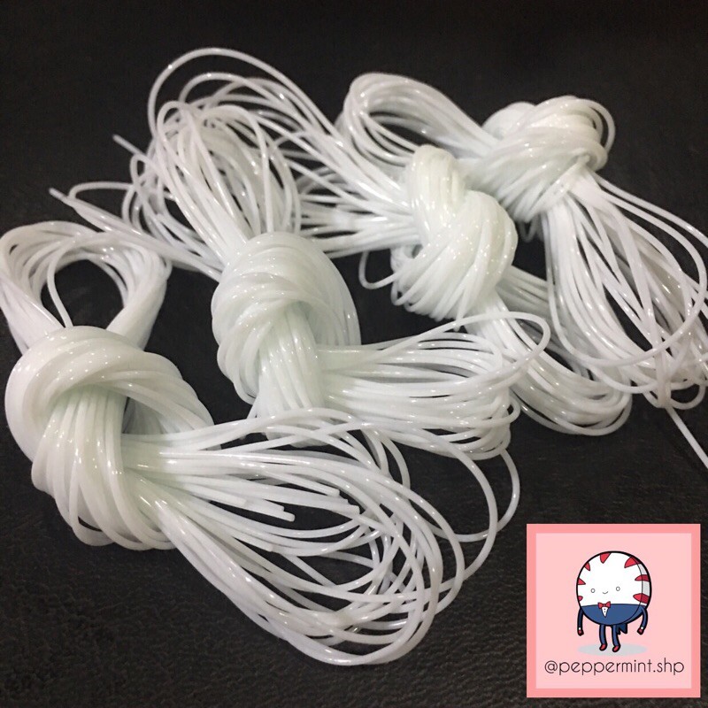 Elastic nylon string for bracelet or necklace making
