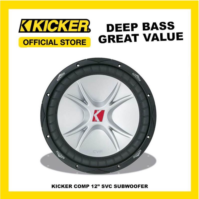 Kicker cvr best sale 12 rms