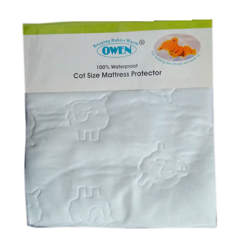 Cot size hot sale mattress protector