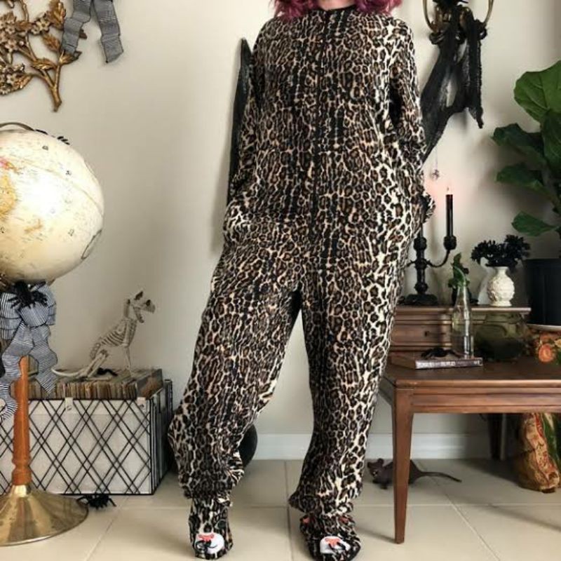 Girls cheetah online onesie