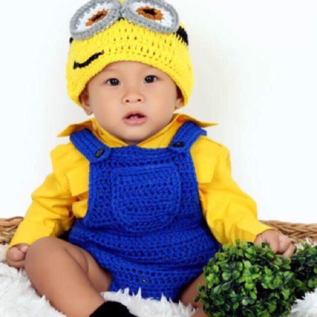 Minion dress outlet for baby boy