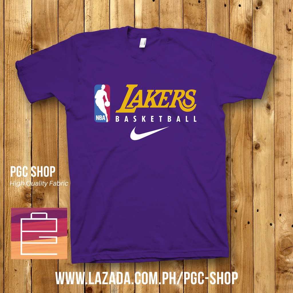 LAKERS SHIRT Lakers tshirt (Black,White) (Small,Medium,Large)