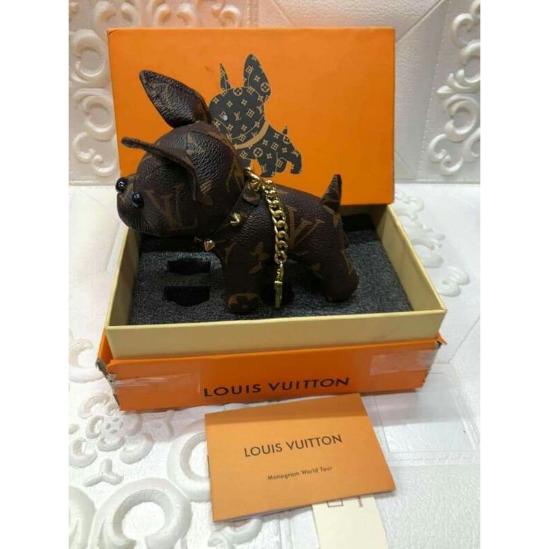 Louis vuitton french hot sale bulldog bag charm