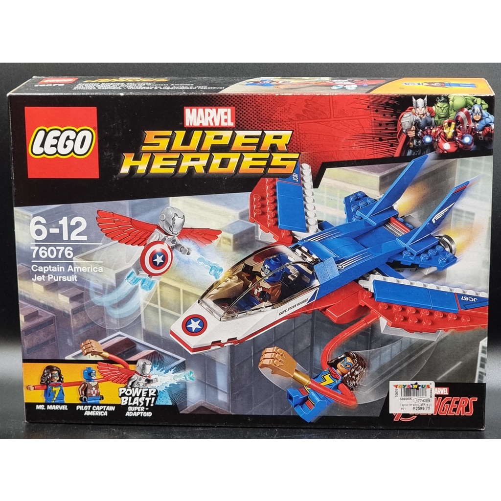 Lego captain america discount plane