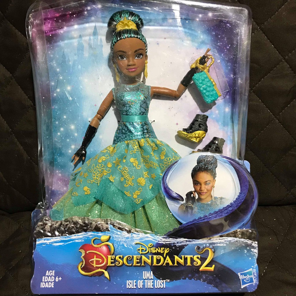 Disney Descendants Isle of the Lost Uma Doll