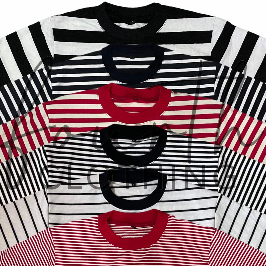 Striped t shirt on sale wholesale