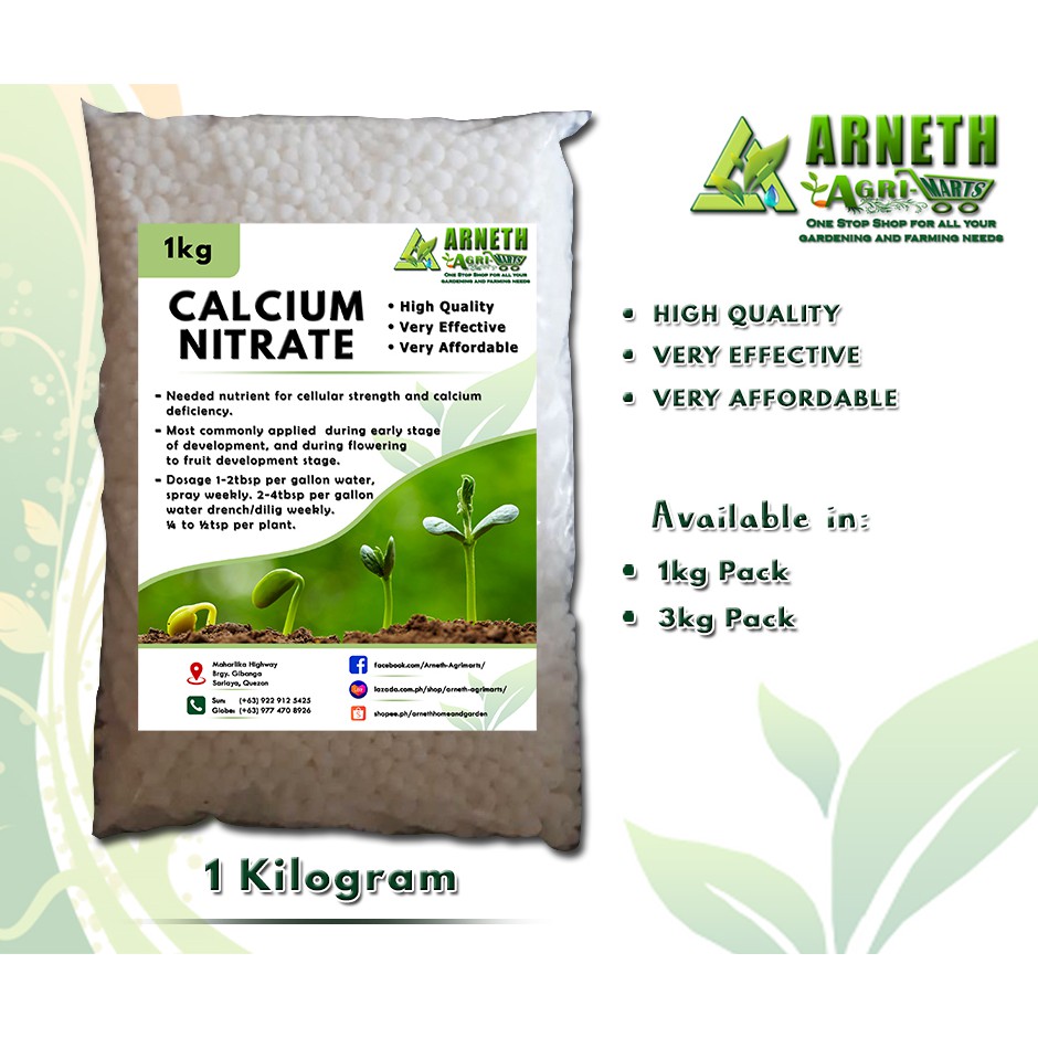 Calcium deals nitrate fertilizer