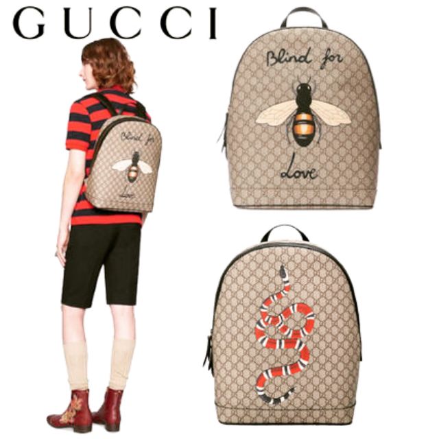 Gucci blind 2024 for love backpack