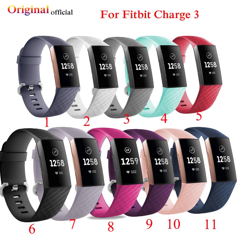 Fitbit Charge 3 Strap Replace Accessories for smart band Shopee