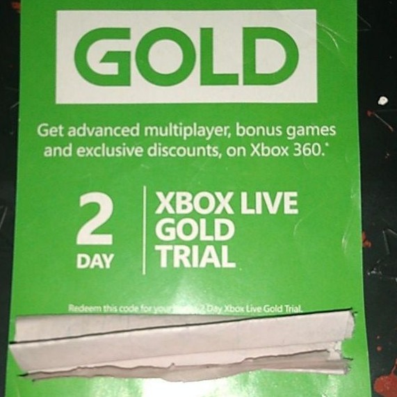 Xbox live gold clearance 2 days