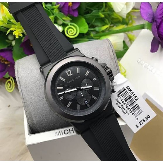 Michael kors dylan black on sale watch