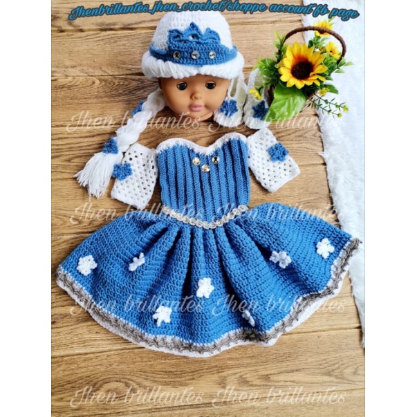 Baby elsa costume sale