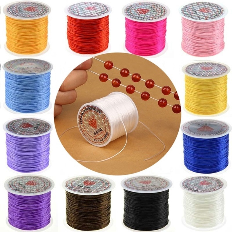 Strong elastic thread for on sale bracelets