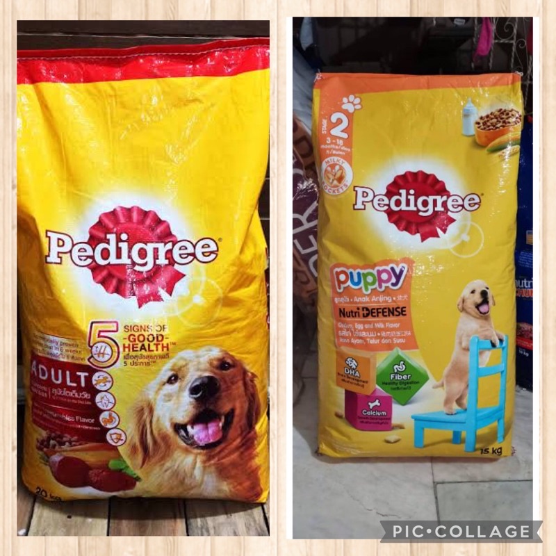 1 sack of pedigree hot sale price