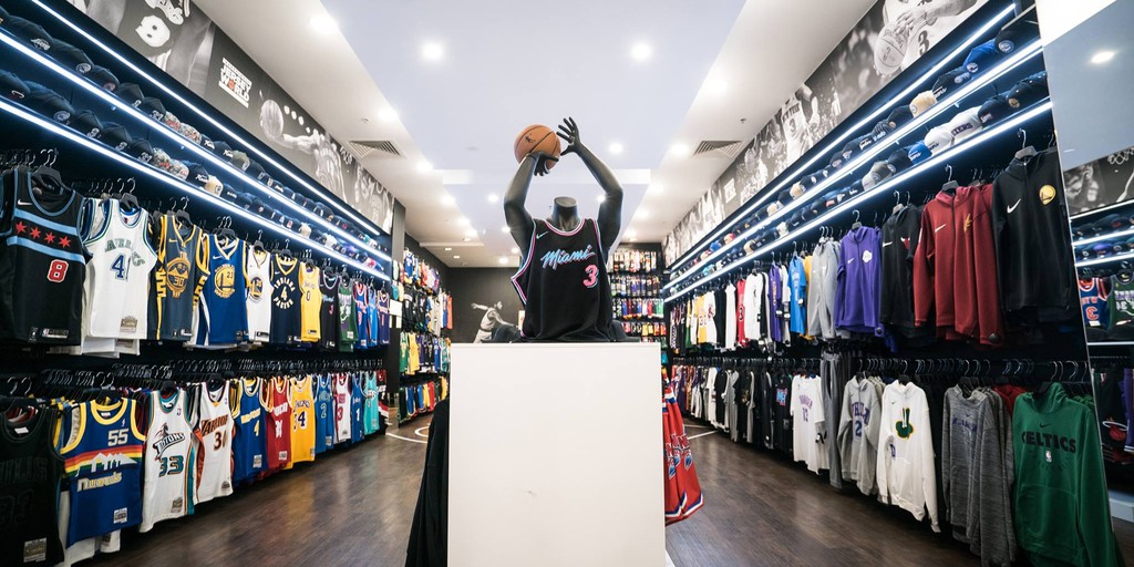 Basketball jersey shop store