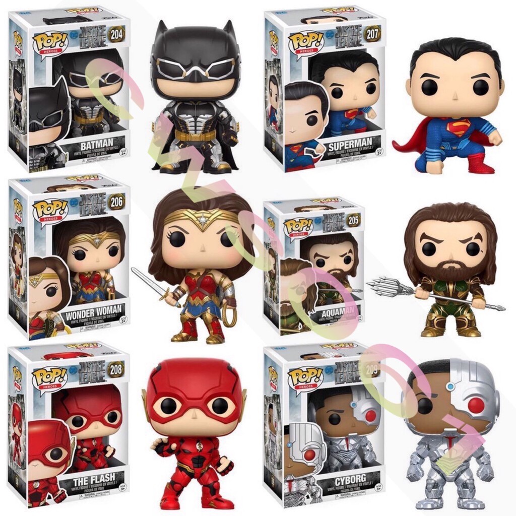 Funko pop flash clearance and superman