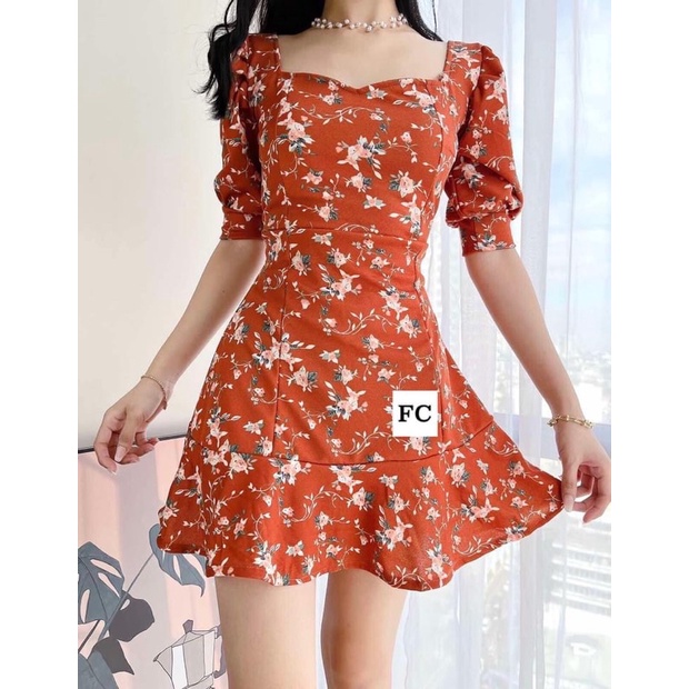 Shopee clearance floral dress