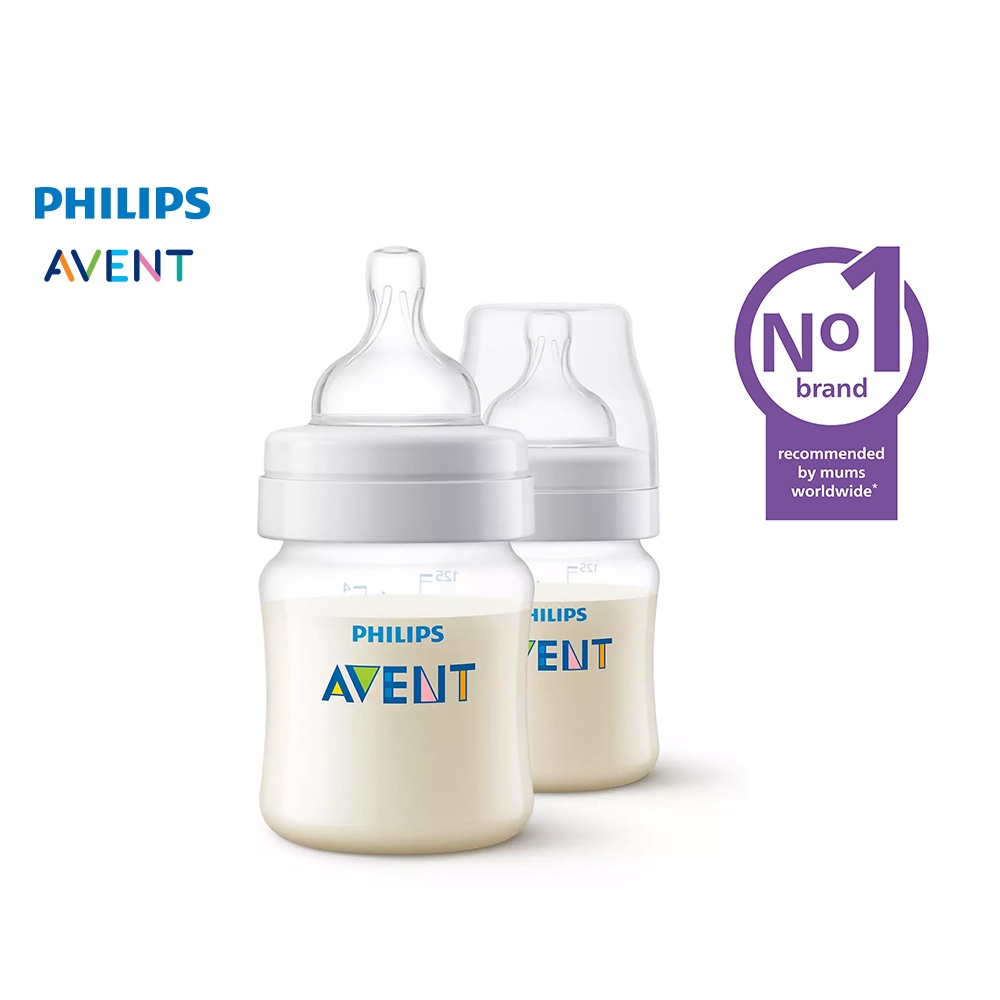 Avent 4oz store bottles 5 pack