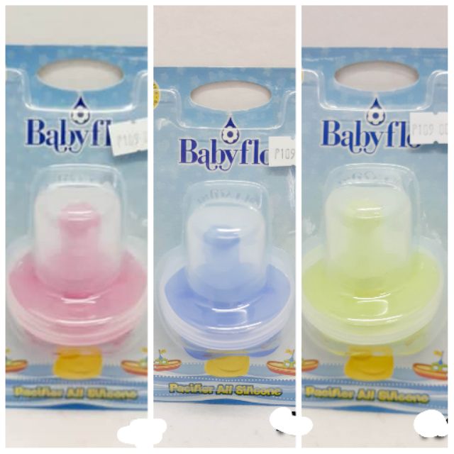 Babyflo hot sale pacifier silicone