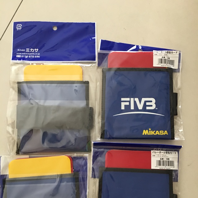 Mikasa volleyball Referee card Shopee Philippines