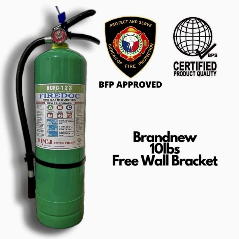 Green fire shop extinguisher