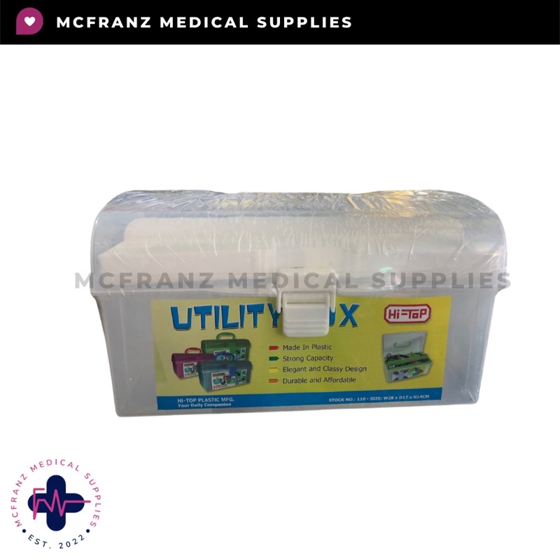 Hi-Top First Aid Box / Tackle Box / Utility Box