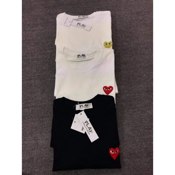 CDG PLAY Tshirt Original Shopee Philippines