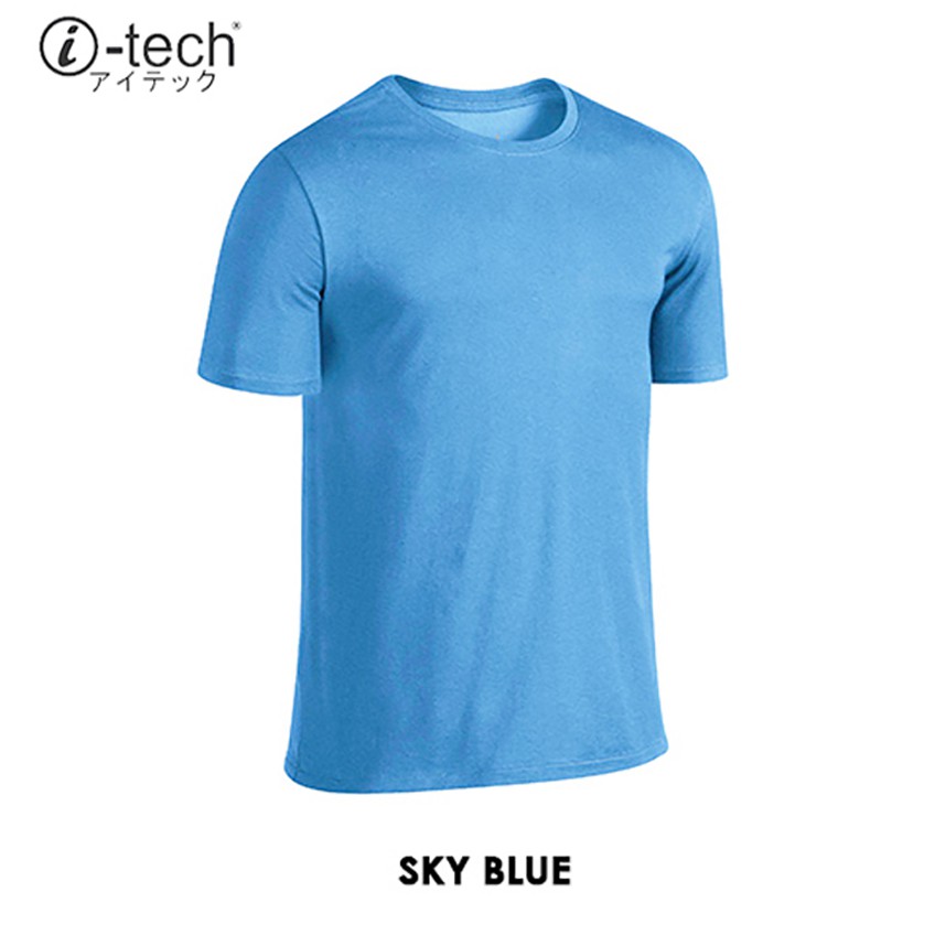 Light blue sale dri fit shirt