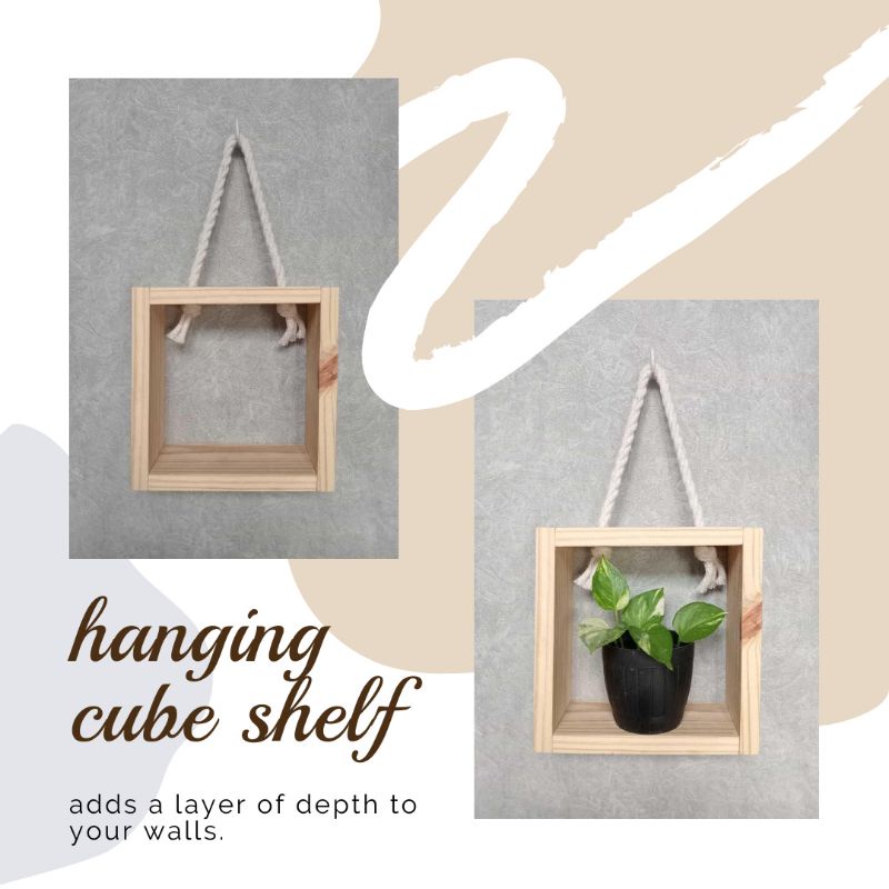 How To Hang a Cube Organizer