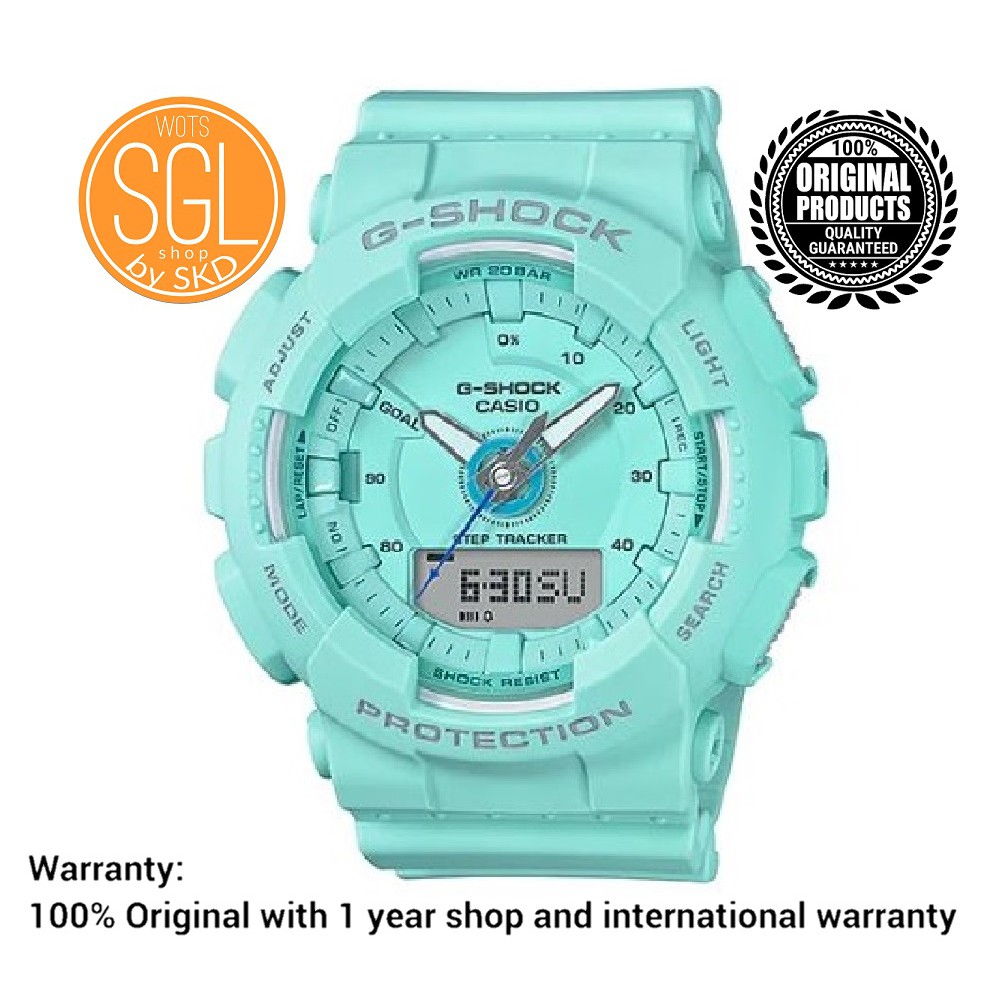 G shock light discount green