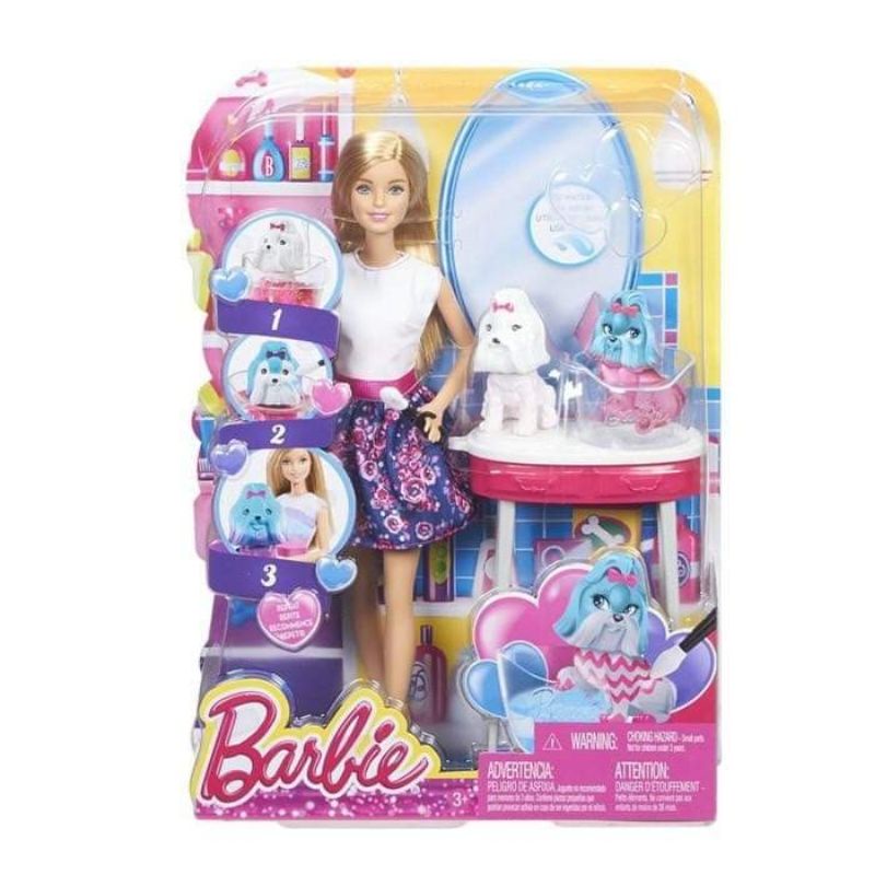Barbie color me best sale cute puppy play set