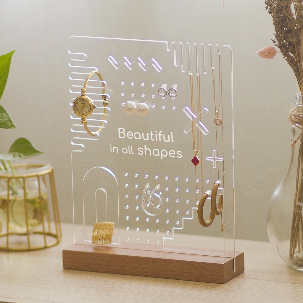 Laser cut jewelry on sale display