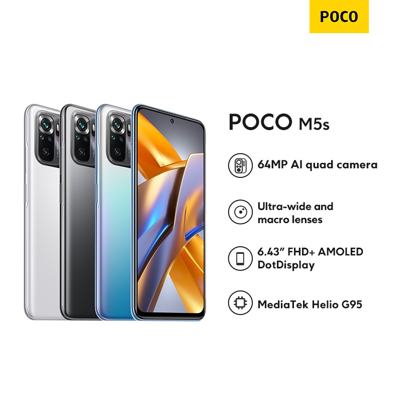 POCO M5s 8+256G Global Version With 1-year Warranty