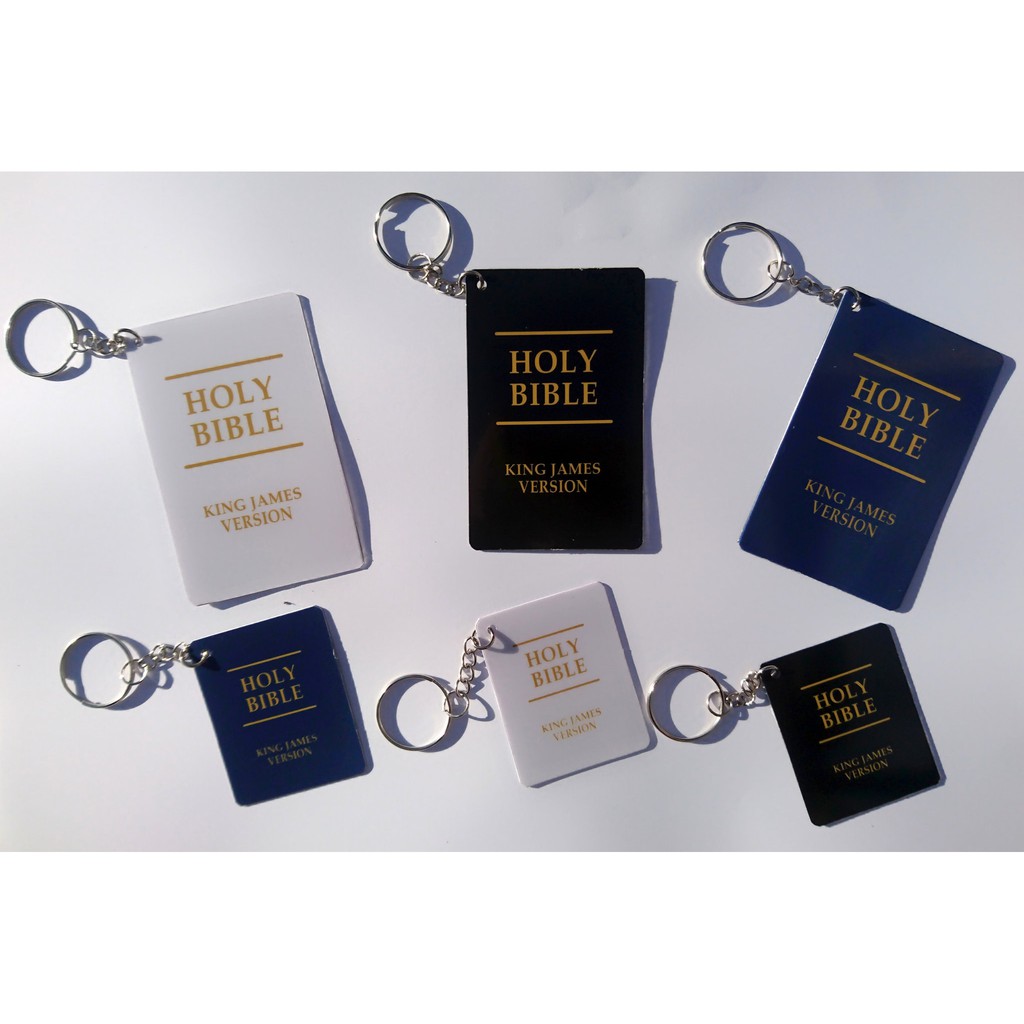 Small bible sale keychain