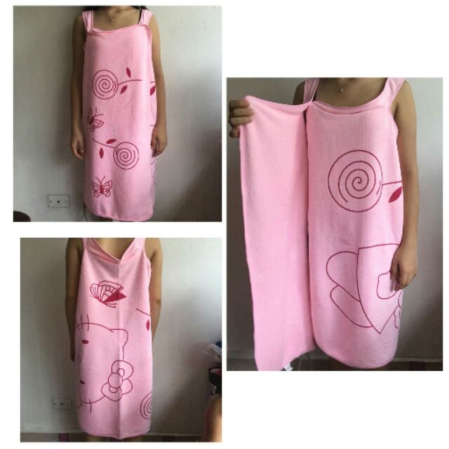 Hello kitty towel dress new arrivals