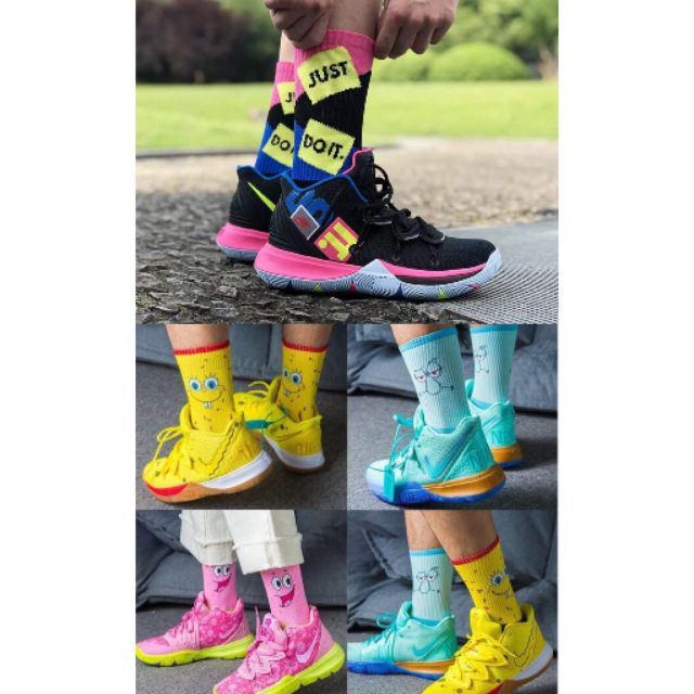 Nike spongebob outlet socks