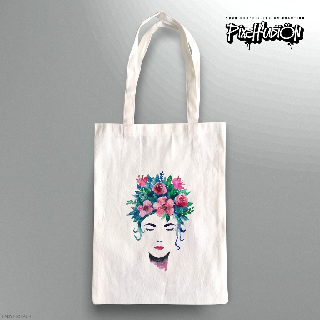 Tote on sale bag floral