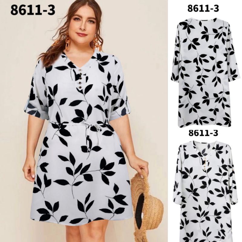 Plus size dress shopee best sale