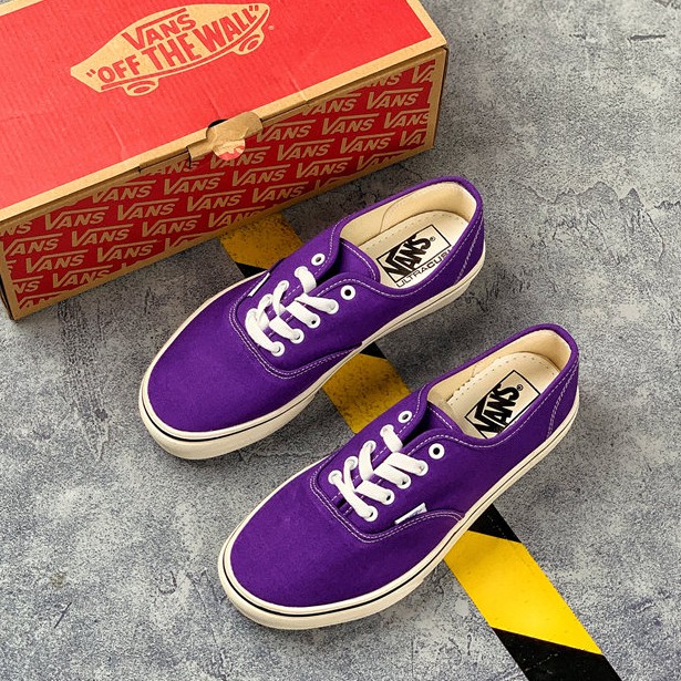 Vans on sale purple authentic